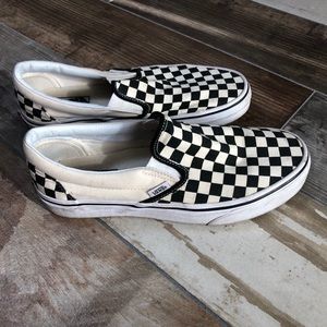 Checkered Vans
